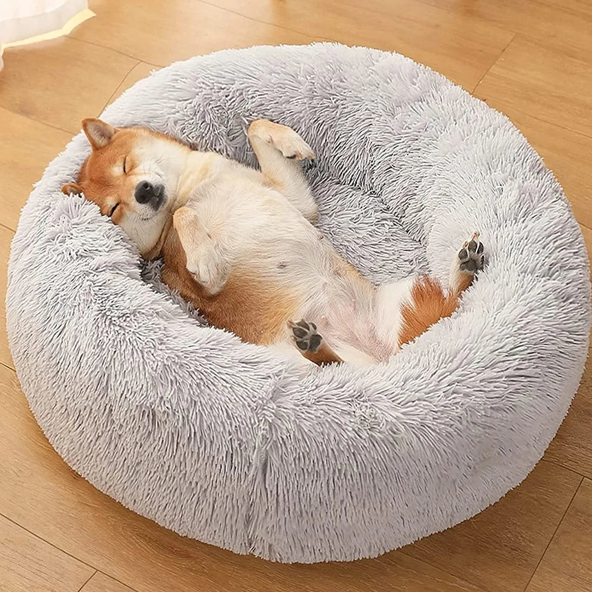 Donut-Kuschelbett – der flauschige Lieblingsplatz für deinen Hund