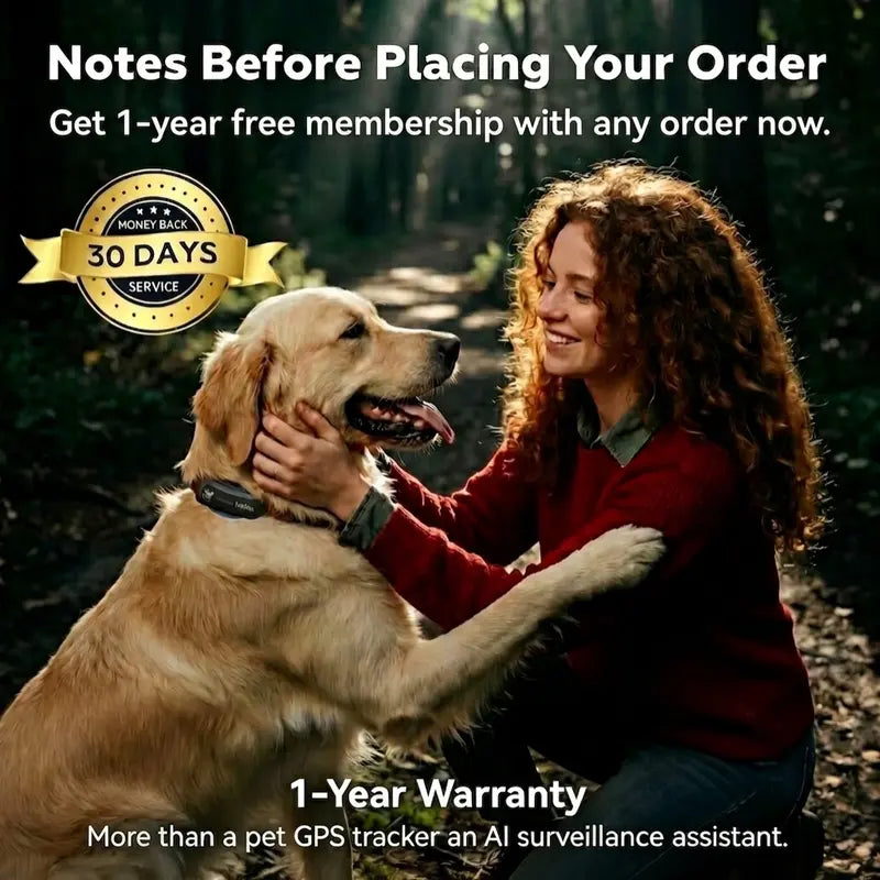 Dogs Never Get Lost.Global GPS Smart & Electric Fence for Dog,Dbdd, IP67 Waterproof AI Collar, Outdoor GPS Fence System. Mood Recognition, Health Monitoring, Built-In Bell Locator and Anti-Lost Function，Tracker Training Collar for Pet，#Dealsforyoudays