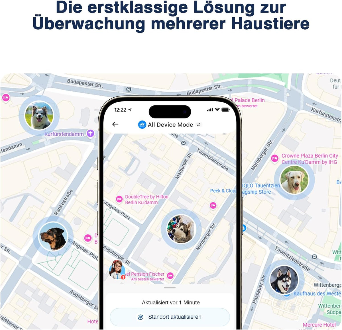 GPS-Tracker für Hunde – Live-Ortung, virtueller Zaun & Aktivitätsanalyse