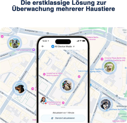 GPS-Tracker für Hunde – Live-Ortung, virtueller Zaun & Aktivitätsanalyse