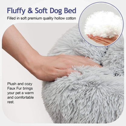 Donut-Kuschelbett – der flauschige Lieblingsplatz für deinen Hund